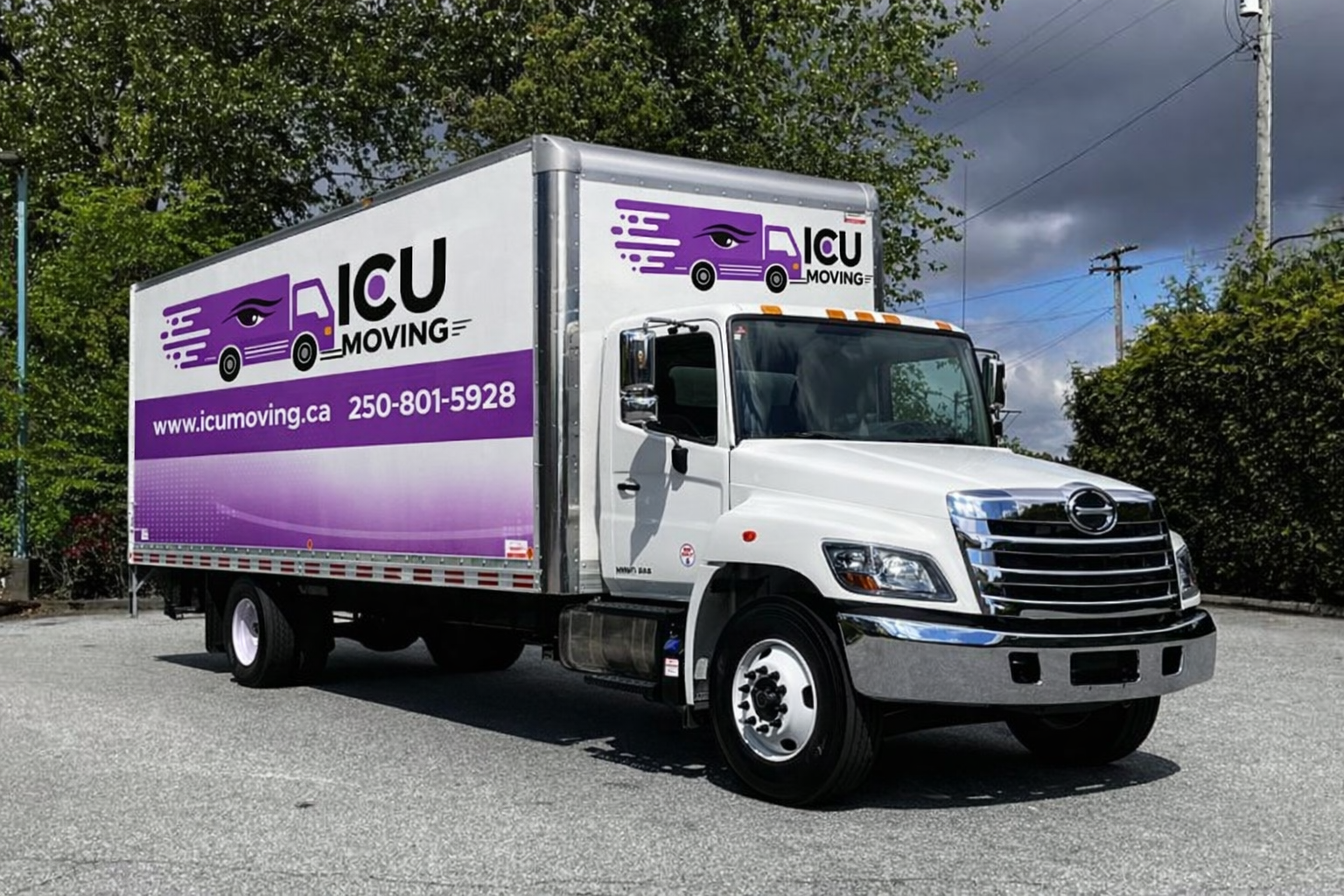 ICU Moving truck in Kelowna, BC